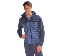 McGregor Zip Thru Hoody Nylon Combi Black Iris (navy) Größe: XXL | Leichte Jacken Outlet | Herren | Schwarz