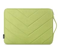 MCHENG Laptoptasche 14 Zoll - Rundumschutz Laptophülle mit Einziehbarem Griff, Wasserabweisende & verschleißfeste Laptop-Schutzhülle, kompatibel mit MacBook Air 13/Neo/Pro 13/14, Grün