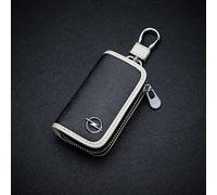 MCHHYL Auto Leder Schlüsselanhänger Tasche für Opel Astra L Sports Tourer 2022-, Schutz Schlüsseltasche Wasserdicht mit Metallhaken,A