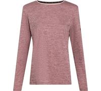 McKINLEY Da.-Langarmshirt Hunu LS II W Damen | MÉLANGE/RED WINE | 38