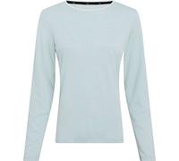 McKINLEY Da.-Langarmshirt Hunu LS W Damen | 907 MELANGE/GREEN SM | 50