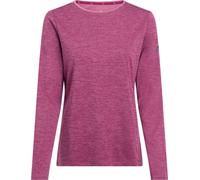 McKINLEY Da.-Langarmshirt Hunu LS W Damen | MÉLANGE/RED WINE | 50