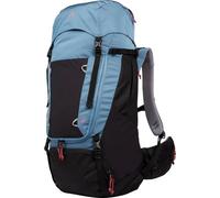 McKINLEY Trekkingrucksack Make II CT 50W+10 Vari Brustgurt,Kompressionsriemen,Kontaktrücken,Trinksystemvorbereitung,höhenverstellbares Deckelfach,integrierte Regenhülle Damen, blau, Einheitsgröße blue dark-black nigh
