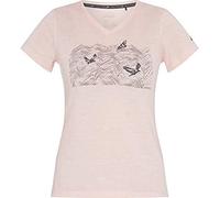 McKINLEY Damen Damen T-Shirt Kimo T-Shirt, Melange/Rose, 36, 302515