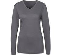 Mc Kinley Damen Creston Ls Bluse, Grau Melange, 38
