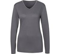 McKINLEY Damen Shirt Da.-Langarmshirt Creston LS W (4101815) 38 GRAU MELANGE
