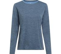 McKINLEY Damen Shirt Da.-Langarmshirt Hunu LS W (429136) 42 MELANGE/BLUE DARK
