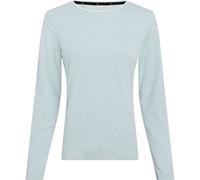 Da.-Langarmshirt Hunu LS W 907 MELANGE/GREEN SM 48 907 MELANGE/GREEN SM