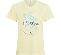 Mckinley Damen NATA II T-Shirt, Melange/Yellow Light, 44