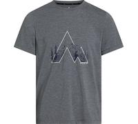McKINLEY He.-T-Shirt Nata II M Herren | MÉLANGE/ANTHRACITE | XXL