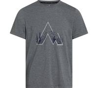 McKINLEY Herren Shirt He.-T-Shirt Nata II M (430780) XL MELANGE/ANTHRACITE