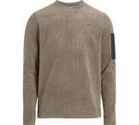 McKINLEY Herren Sweatshirt He.-Sweatshirt Hucture RN M (424474) L BROWN SMOKE