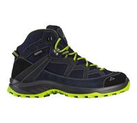 He.-Wander-Stiefel Discover Mid AQX, 45 NAVY DARK/GREEN LIME