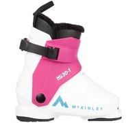 McKinley Jungen Unisex Kinder Mg30-1 Schneestiefel, White/Pink, 24 EU