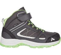 Wanderstiefel McKinley Maine Mid AQB JR Kinder GREYDARK/GREENLIME