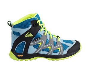 McKINLEY Kinder Multifunktionsschuhe Montijo Mid AQX (291435) 36 BLUE/GREY/GREEN LIME