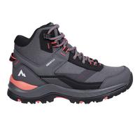 Wanderschuh MCKINLEY "Kona VI MID AQX J", Kinder, Gr. 33, grau (anthrazit, rot, schwarz), Synthetik, Schuhe Wanderschuh, wasserdicht (87813112-33) anthrazit, rot, schwarz