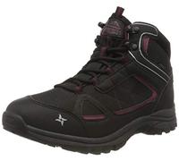 McKINLEY Multifunktionsschuh Maine MID AQB W, Damen Trekking- & Wanderstiefel, Schwarz (Black/Red Wine/SIL 900), 40 EU (6 UK)