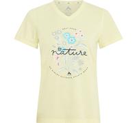 McKinley Nata II Damen T-Shirt melange yellow light 40