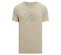 McKINLEY Rogin Men's T-Shirt M Melange/Brown Smoke