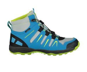 McKinley Sonnenberg Mid II AQX Jr. Wanderstiefel Jungen blau/lime Schuhgröße 38