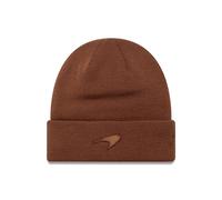 McLaren F1 Beanie „Seasonal“ in braun - Ton-in-Ton Logo - Acryl