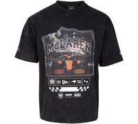 McLaren F1 New Era T-Shirt "Washed Graphic" - schwarz M