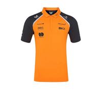 Castore McLaren Herren Team Poloshirt F1 2025, Autumn Glory / Phantom, XX-Large