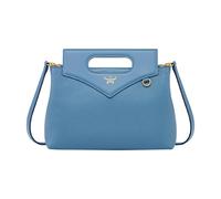 MCM Ledertasche - Umhängetasche DIAMOND SOFT blau