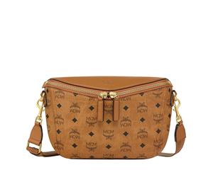 MCM Crossbody Bags - Diamond Vi Lthr Mix Crossbody Sml Co - Gr. unisize - in Cognacbraun - für Damen