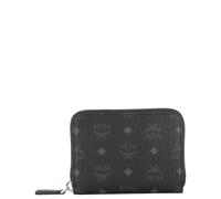 MCM Damen Geldbörse "Visetos Original Zip Around Small Wallet", schwarz, Einheitsgröße