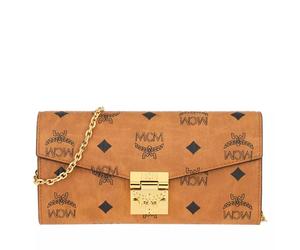 MCM Portemonnaie - Tracy Vi Woc Lrg Co - Gr. unisize - in Cognacbraun - für Damen