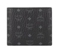 MCM Portemonnaies - Visetos Original Small Wallet - in black - für Damen und Herren - aus Textil & Canvas