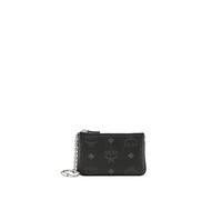 MCM Portemonnaies - Wallets Pouch mit Schlüsselanhänger in Visetos - Gr. unisize - in Schwarz - für Damen