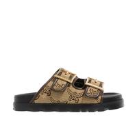 MCM Sandalen - W Mcm Col Rff Effct Txtl Flat Sanda - Gr. 39 (EU) - in Braun - für Damen
