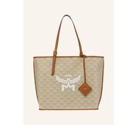 MCM Shopper - Tote Bag Himmel Shopper in Lauretos - Gr. unisize - in Beige - für Damen