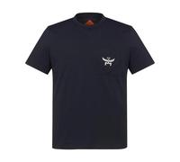 MCM - T-Shirt Essential aus Bio-Baumwolle mit Logo auf B - Größe XXL - blau