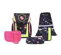 MCNEILL 9663317000 Primo Capybar Schulranzen - 9-teiliges Set mit Brotdose, Trinkflasche & zwei McAddys