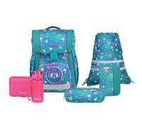 MCNEILL 9664314000 Bravo Seafisch Schulranzen - 9-teiliges Set mit Brotdose, Trinkflasche & zwei McAddys