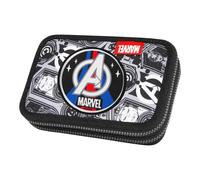 McNeill Avengers Weiches Federmäppchen Schwarz, Weiß, Rot, Blau
