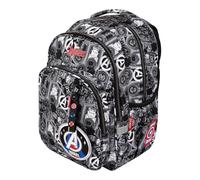 McNeill Base Marvel Avengers Freizeitrucksack für Alltag und Ausflüge - Leichter Reiserucksack, gepolstert, funktional - Marvel Avengers-Fanrucksack