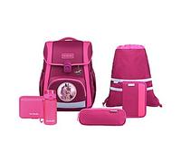 McNeill Bravo Schulranzen Set Berry 9-teilig