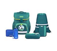 McNeill Bravo Schulranzen Set Petrol 9-teilig