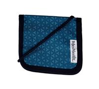 McNeill Brustbeutel Tetra für Kinder - Geldbeutel zum Umhängen mit Klettverschluss, Reißverschlussfächern & Klarsichtfach - Ideal für Schule, Ausflüge und Reisen - 12 x 10 cm