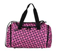 McNeill Buddy Sporttasche für Mädchen - Sport- und Freizeittasche in schickem Schwarz-Pink - Coole Tasche für Schule, Sport und Freizeit - Stylische Übernachtungstasche für Mädchen
