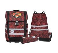 McNeill Compacto Schulranzen-Set 5tlg Zack