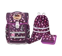 McNeill ERGO COMPACTO Schulranzen Set, 5tlg. RUBY