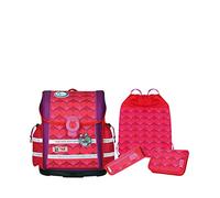 McNeill ERGO Light 912 S Schulranzen-Set Mädchen Rot, Violett