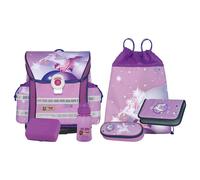 McNeill Ergo Light 912 Schulranzenset Exclusive-Line Pegasus berry 6-teilig