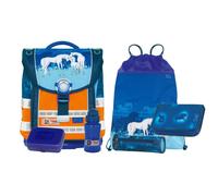 McNeill Ergo Light Compact DIN Schulranzenset 6-teilig Horses